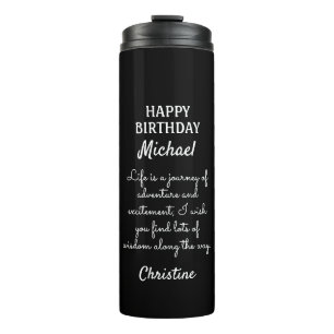 Bouteilles Isothermes Créez votre propre anniversaire heureux