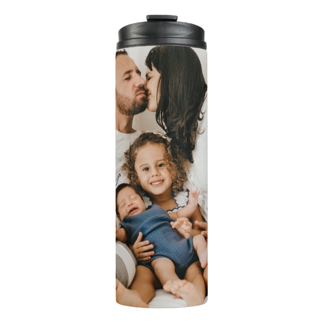Bouteilles Isothermes Créez votre propre photo personnalisée de famille (Devant)