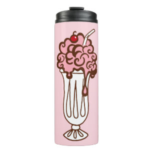 Bouteilles Isothermes Crème de glace Soda Thermal Tumbler Cadeau