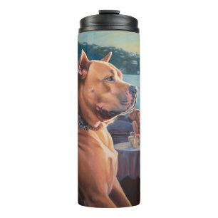 Bouteilles Isothermes Croisière de Noël American Staffordshire : Pawsome