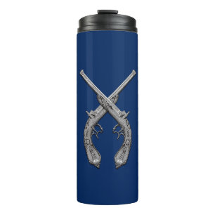 Bouteilles Isothermes Croix de pistolets marine
