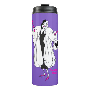 Bouteilles Isothermes Cruela de Vil Accessoires Magenta