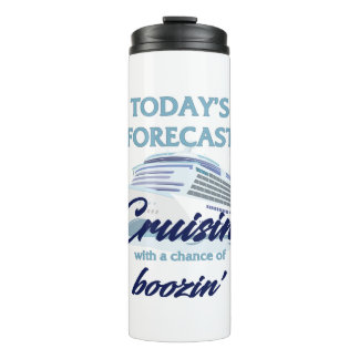 Bouteilles Isothermes Cruisin' et Boozin' Tasse thermique drôle de crois