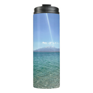 Bouteilles Isothermes Crystal Water View Blue Sky Beach Vibe Paisible