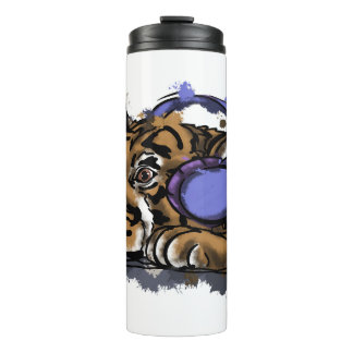 Bouteilles Isothermes Cube tigre avec casque