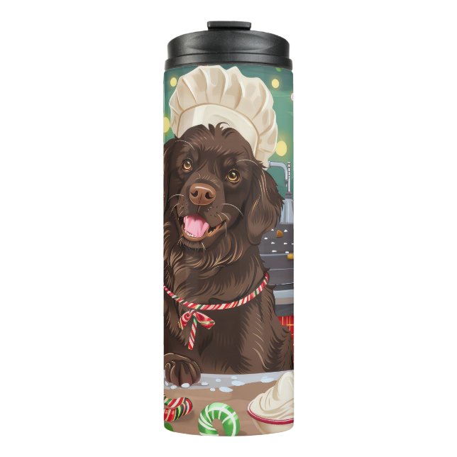 Bouteilles Isothermes Cuisine de vacances Retriever à revêtement plat :  (Devant)