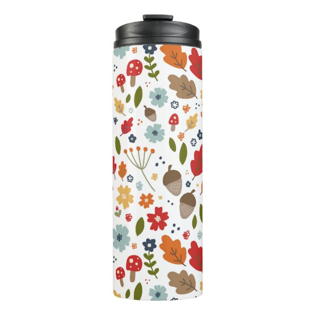 Bouteilles Isothermes Cuisine Thanksgiving Diner Couleurs d'automne (Devant)