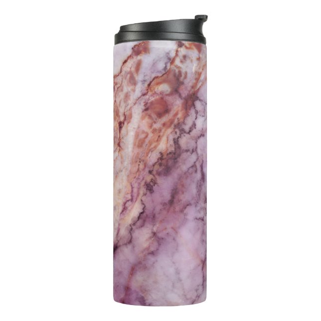 Bouteilles Isothermes Culbuteur de marbre rose (Tourné sur la gauche)