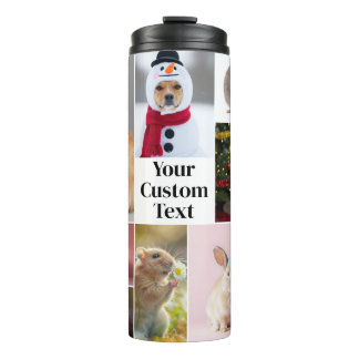 Bouteilles Isothermes Custom Pet Photo Tumbler | Add Photos & Text