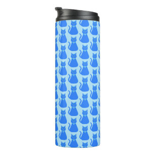 Bouteilles Isothermes Cute Blue Baby Boy Chat Motif