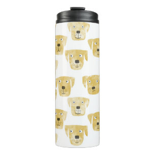 Bouteilles Isothermes Cute Golden Labrador Retriever Chien Motif