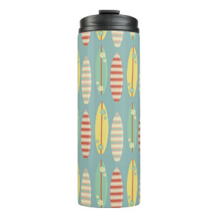 Bouteilles Isothermes Cute Hippie Hawaii Surf Surf Surfboard Motif Blue