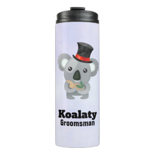 Bouteilles Isothermes Cute Koala Pun Koalaty Groomsman