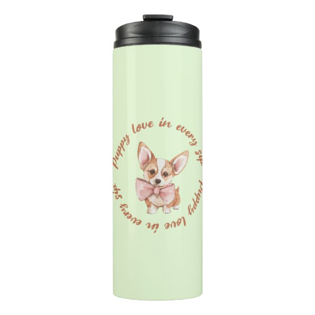 Bouteilles Isothermes  Cute Minimal Dog Lover Thermal Tumbler (Devant)
