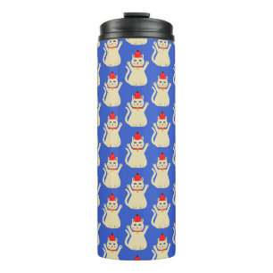 Bouteilles Isothermes Cute Noël Chat Motif