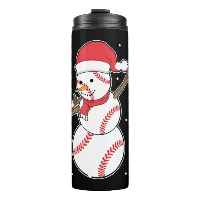 Bouteilles Isothermes Dabed Baseball Snowman Noël Noël Noël Noël Noël (Devant)