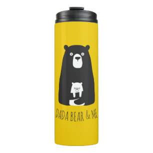 Bouteilles Isothermes DADA BEAR & ME   Papa Enfants Fils Fils Ours Dada