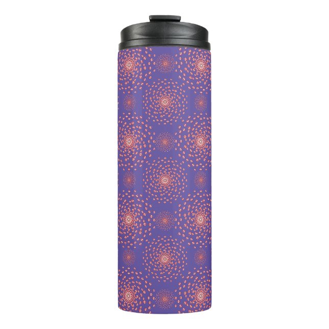 Bouteilles Isothermes Dancing Galaxy Cosmic Drinkware Pattern (Devant)