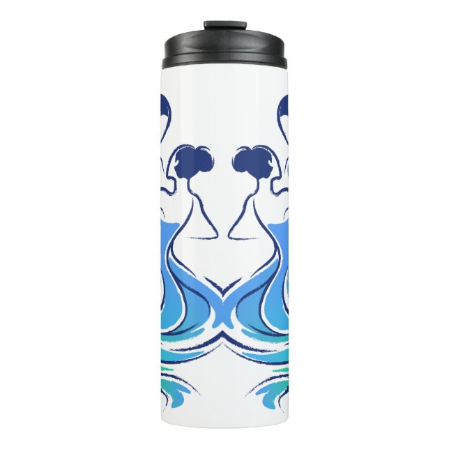 Bouteilles Isothermes Danseurs Voyage Mug (Devant)