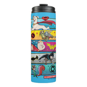 Bouteilles Isothermes DC League of Super-Pets Panels