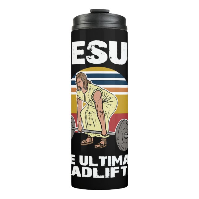 Bouteilles Isothermes Deadlift Jesus I Christian Weighlifting Travail dr (Devant)