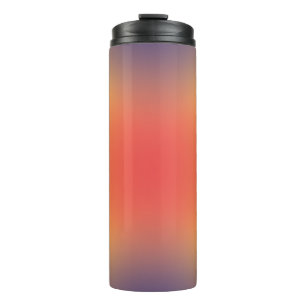 Bouteilles Isothermes dégradé de forme libre sur tumbler thermique