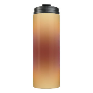 Bouteilles Isothermes dégradé de forme libre sur tumbler thermique