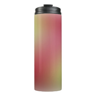 Bouteilles Isothermes dégradé de forme libre sur tumbler thermique
