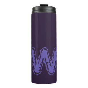 Bouteilles Isothermes Déplaisant Monogramme violet sur violet