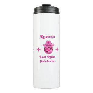 Bouteilles Isothermes Dernier Rodeo Pink Disco Cowgirl Bachelorette
