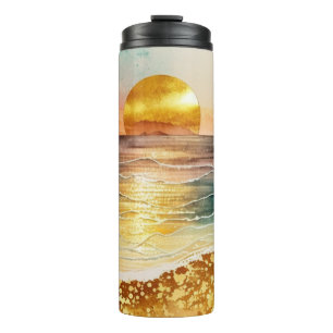 Bouteilles Isothermes Design de la gamme Watercolor Beach 3