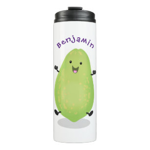 Bouteilles Isothermes dessin de la patte papaye de Cute kawaii