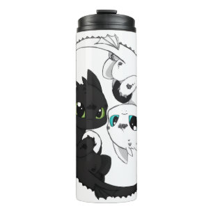 Bouteilles Isothermes Deux dragons mignons