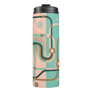 Bouteilles Isothermes Deux motifs sans couture dans des couleurs différe