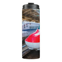Deux Shinkansen à la gare de Tokyo
