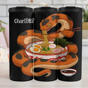 Bouteilles Isothermes Devours de serpent : nouilles de ramen, baguettes