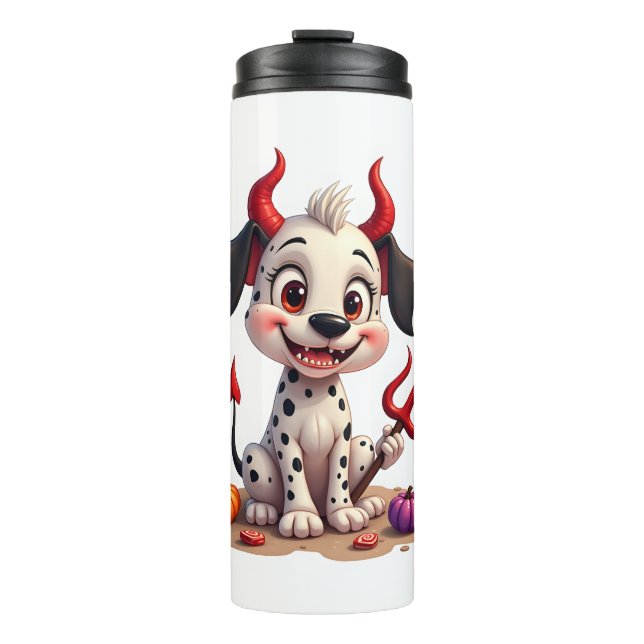 Bouteilles Isothermes Diable Dalmatie mal (Devant)