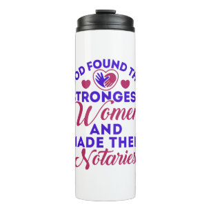 Bouteilles Isothermes Dieu a trouvé les femmes les plus fortes Notories 