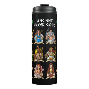Bouteilles Isothermes Dieux grecs anciens