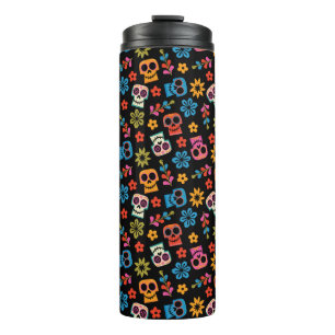 Bouteilles Isothermes Disney Pixar Coco  Crâne de sucre et motif floral