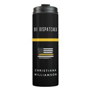 Bouteilles Isothermes Dispatcher de ligne d'or mince personnalisée 911