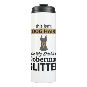 Bouteilles Isothermes Doberman Pailleté Conception Vintage de Amateur de