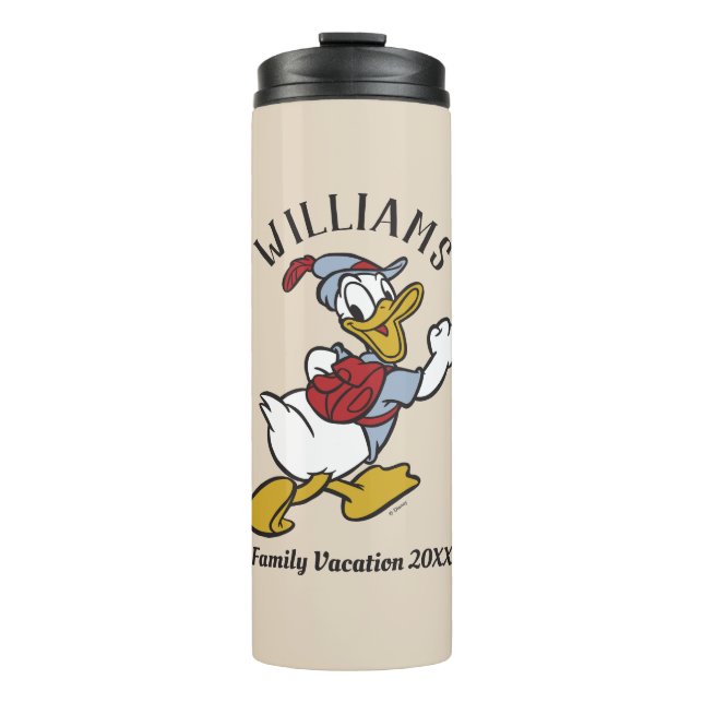 Bouteilles Isothermes Donald Duck en plein air | Vacances en famille (Devant)