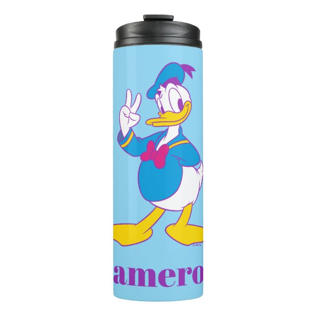 Bouteilles Isothermes Donald Duck Signe de paix (Devant)
