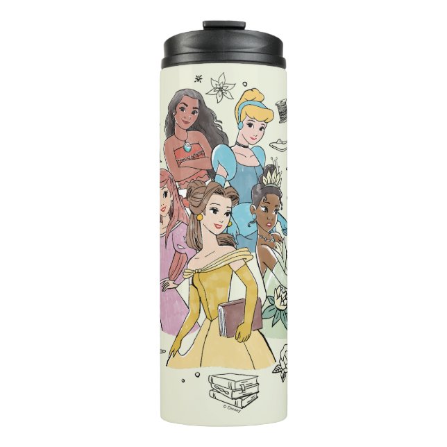 Bouteilles Isothermes Doodles Disney Princess Marker (Devant)