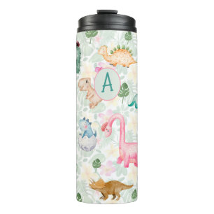 BOUTEILLES ISOTHERMES DORKY DINOSAURS MONOGRAM ENFANTS GARÇONS FILLES