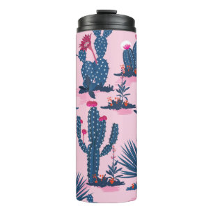 Bouteilles Isothermes Doux et tendance motif sans couture été vintage c
