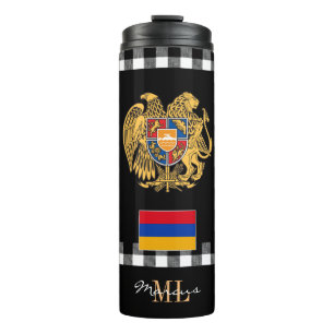Bouteilles Isothermes Drapeau arménien, Voyage patriotique Mug