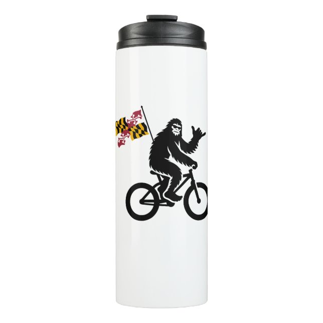 Bouteilles Isothermes Drapeau Bigfoot Cycling Maryland (Devant)