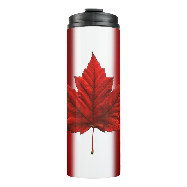 Bouteilles Isothermes Drapeau Canada Tumbler Touring Musique (Devant)
